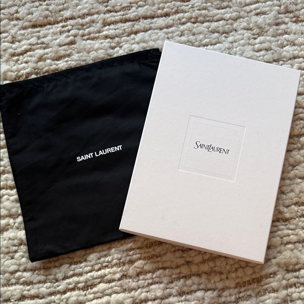 ❤️NEW Saint Laurent Black Dusty and Cream  Box Set
